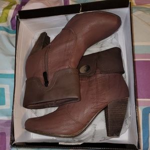 Bootie heels